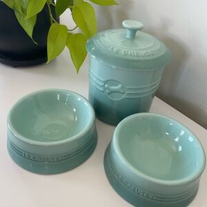 Le Creuset Sage Green Pet Bowl